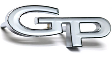 Load image into Gallery viewer, GP Trunk Plate Emblem For 1967-1968 Pontiac Grand Prix Models Made in the USA