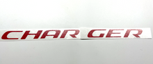 Load image into Gallery viewer, Red Charger Trunk Lettering Overlay Decal For 2015-2023 Dodge Charger