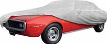 Load image into Gallery viewer, OER Gray Softshield Cotton Flannel Car Cover 1968 Pontiac Firebird/Chevy Camaro