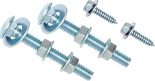 Load image into Gallery viewer, OER Fuel Tank Mounting Bolt and Anti-Squeak Set For 1967-1979 Firebird & Camaro