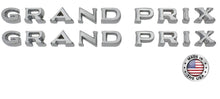 Load image into Gallery viewer, Fender Emblem Letter Set For 1969 Pontiac Grand Prix Models Made in the USA