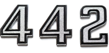 Load image into Gallery viewer, 442 Fender Emblem Set For 1967-1973 Oldsmobile Cutlass 442 Models Made in USA