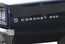 Load image into Gallery viewer, OER Zinc Diecast Quarter Panel Emblem Set For 1968 Dodge Coronet Models