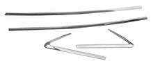 Load image into Gallery viewer, RestoParts 4 Piece Vinyl Top Molding Set For 1966-1967 Chevy Chevelle Models