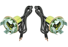 Load image into Gallery viewer, OER 1-1/8" Tail Light Lamp Socket Pair For Dodge Ford and Plymouth Vehicles