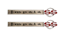 Load image into Gallery viewer, Trim Parts Front Fender Emblem Set For 1967 Bel Air Biscayne Impala USA Made