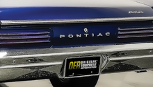 Load image into Gallery viewer, OER Trunk Letter Nameplate Emblem Set For 1968-1969 Pontiac GTO and Tempest