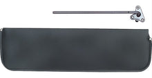 Load image into Gallery viewer, OER Black Sun Visor Set With Brackets For 1947-1953 Chevy and GMC Trucks
