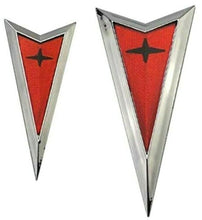 Load image into Gallery viewer, Reproduction Front and  Rear Arrowhead Emblem Set 2004-2006 Pontiac GTO