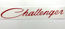 Load image into Gallery viewer, Red Front Challenger Script Grille Emblem For 2008-2023 Dodge Challenger