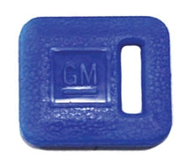 Load image into Gallery viewer, Blue Ignition Door Trunk Key Cover Boot Set 1969-1992 Buick Chevy Olds Pontiac
