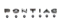 Load image into Gallery viewer, Front Nose Letter Emblem Set For 1967 Pontiac Tempest and LeMans Made in the USA