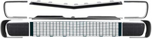 Load image into Gallery viewer, OER RS Stage 3 Black Grille Kit for 1967-1968 Chevy Camaro RS Models - D*R50273B - Jolt Parts