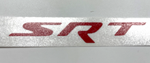 Load image into Gallery viewer, Red SRT Steering Wheel Emblem Overlay Decal For 2015-2023 Dodge Charger