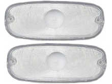 Load image into Gallery viewer, OER Clear Park Light Lamp Lens Set For 1958-1959 Chevy Trucks and Sedan Delivery
