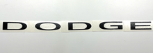 Load image into Gallery viewer, Flat Black Dodge Trunk Lettering Overlay Decal For 2011-2023 Dodge Charger