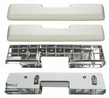 Load image into Gallery viewer, RestoParts Parchment Front Armrest Base and Pad Kit 1965-1967 Olds Cutlass/442