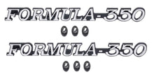 Load image into Gallery viewer, Reproduction Formula 350 Front Fender Emblem Set For 1972-1975 Pontiac Firebird