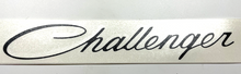 Load image into Gallery viewer, Flat Black Front Challenger Script Grille Emblem For 2008-2023 Dodge Challenger