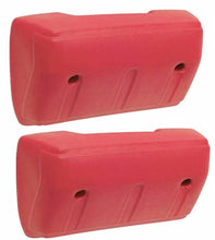 Load image into Gallery viewer, OER Bright Red Arm Rest Set 1967-1971 Chevrolet GMC Pickup Truck Blazer Suburban