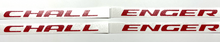 Load image into Gallery viewer, Red Front Grille Emblem Overlay Decal For 2015-2023 Dodge Challenger