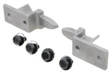 Load image into Gallery viewer, OER Door Glass Rear Stop Set With Bolts For 1968-1969 Camaro and Firebird