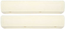 Load image into Gallery viewer, OER 13" White Front Armrest Pad Set For 1966-1970 Charger Coronet Satellite GTX