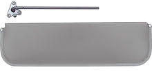 Load image into Gallery viewer, OER Left Hand Light Gray Sun Visor With Bracket For 1947-1953 Chevy & GMC Truck