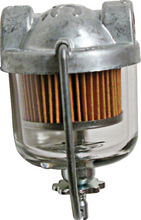 Load image into Gallery viewer, 4BBL Glass Fuel Bowl and Filter Assembly For 1956-1957 Bel Air Impala Nomad 210