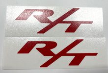 Load image into Gallery viewer, Red Rear R/T Trunk Emblem Overlay Decal For 2006-2023 Dodge Charger R/T