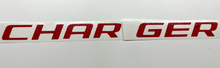 Load image into Gallery viewer, Red Charger Trunk Lettering Overlay Decal For 2006-2014 Dodge Charger