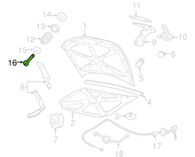 Load image into Gallery viewer, GM NOS 92138300 Hood Latch Striker Pin 2004-2006 Pontiac GTO Models