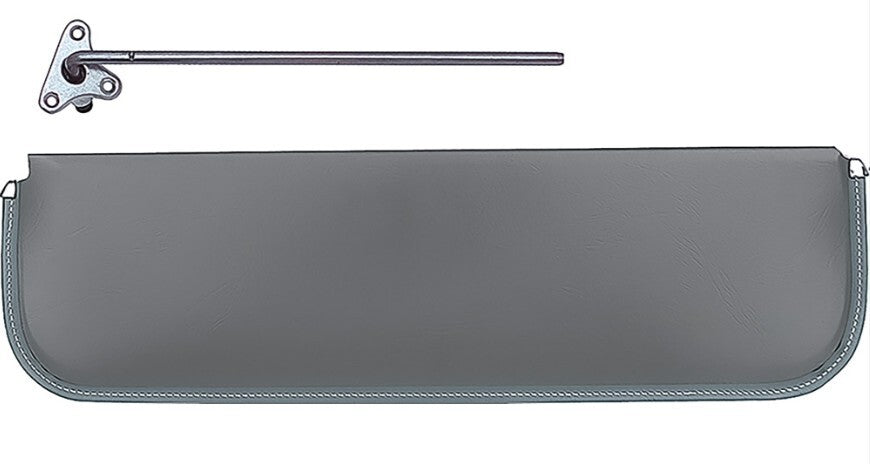 OER Dark Gray Sun Visor Set With Brackets For 1947-1953 Chevy and GMC