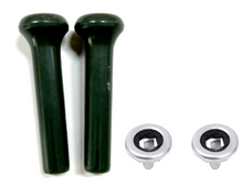 Load image into Gallery viewer, OER Dark Green Door Lock Knob Set For 1968-1986 Chevy and GMC Pickup Trucks