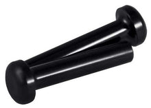 Load image into Gallery viewer, Black Anodized Billet Door Lock Knob Set 10-24 Thread For 1968-1981 GM Trucks