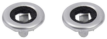 Load image into Gallery viewer, OER Dark Saddle Door Lock Knob Set For 1968-1970 Buick Chevy Olds and Pontiac