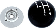 Load image into Gallery viewer, OER Black 4 Speed Shift Knob W/ 5/16"-18 SAE Thread GTO Firebird Grand Prix