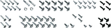Load image into Gallery viewer, 90 Piece Interior Screw Set For 1970 Chevy Nova 2 Door Models