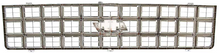 Load image into Gallery viewer, OER Gray and Chrome Front Grille Assembly With Emblem For 1980 Chevy Trucks