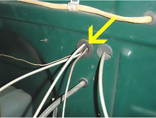 Load image into Gallery viewer, Reproduction 4 Hole Firewall Line Grommet For 1950-1953 Chevy and GMC Trucks