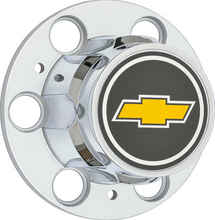 Load image into Gallery viewer, OER 6 Lug 4WD With Bow Tie Logo Center Hub Cap Set 1976-1977 Chevy Trucks