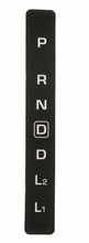 Load image into Gallery viewer, Automatic Console Shift Plate Pattern Insert 1970-1981 Firebird 1973-1981 Camaro
