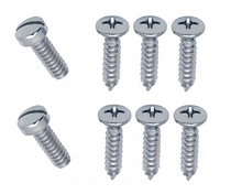 Load image into Gallery viewer, OER Sun Visor Support Screw Set For Firebird Camaro Nova Impala Bel Air Biscayne