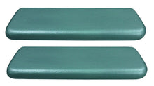Load image into Gallery viewer, RestoParts Dark Aqua Rear Armrest Pad Set For 1965-67 GTO Chevelle Nova Cutlass
