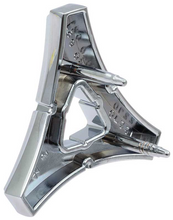 Load image into Gallery viewer, OER Zinc Diecast Fratzog Quarter Panel Emblem Set For 1968 Dodge Coronet Models