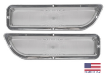 Load image into Gallery viewer, Trim Parts Clear Parking Light Lens Set For 1962-1966 GMC Pickup Trucks
