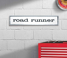 Load image into Gallery viewer, OER 20" x 4" 3 Dimensional Photorealistic Metal Sign With Road Runner Logo