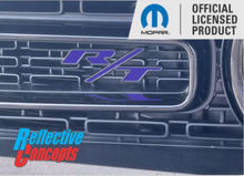 Load image into Gallery viewer, Red Front R/T Grille Emblem Overlay Decal For 2015-2023 Dodge Challenger