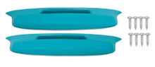 Load image into Gallery viewer, OER Turquoise Armrest Assembly Set For 1957 Bel Air 2/4 Door Hardtop & Sedan