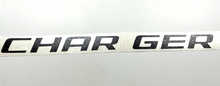 Load image into Gallery viewer, Flat Black Charger Trunk Lettering Overlay Decal For 2006-2014 Dodge Charger